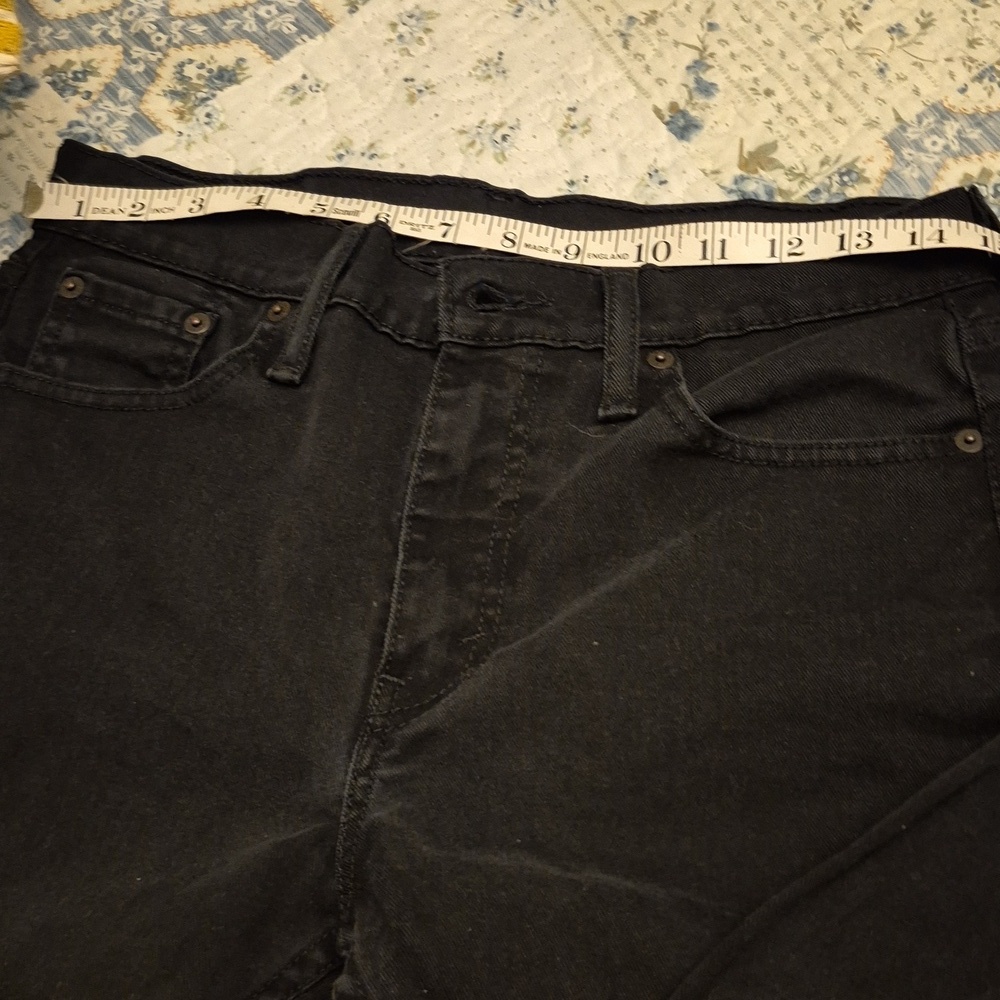 Levi's 510 Men's Jet Black Jeans ,sz.30"x32"×10"rise.(#1663) - Picture 9 of 12